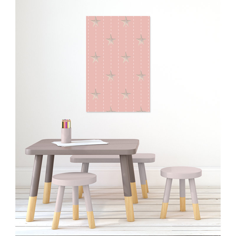 Étoile de mer fantaisiste au point, H 36 po x l 24 po x P 1,5 po, Canevas