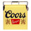 Glacière Coors Banquet Retro avec ouvre-bouteille 13L (14 pte), jaune et argent