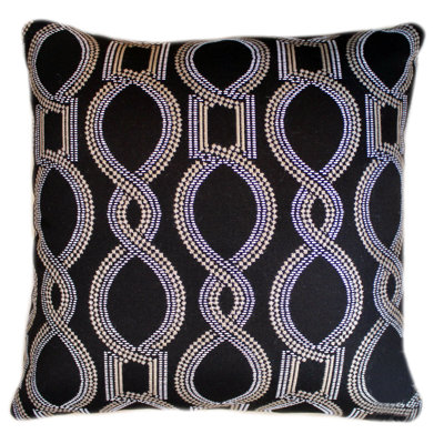 Housse de coussin d'extérieur rectangulaire et insert