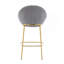 Ensemble de 2 tabourets de bar rembourrés Celano-941799543