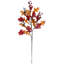 Faux Cranberry/Leaf Branch