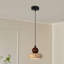 Luminaire à DEL pour cuisine Luminaire suspendu en bois Vintage