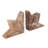 Pink Onyx Marble Bookends