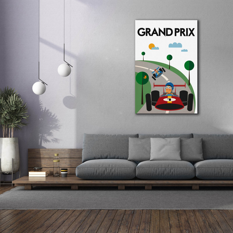 «Grand Prix» par Tomas Design, H 60 po x l 40 po x P 1,5 po