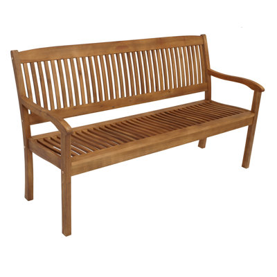 Fairbury Solid Wood Acacia Outdoor Bench