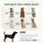 Raised Pet Couch With Cushion