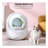 Smart Automatic Cat Litter Box,Automatic Scooping and Odor Removal, App Control, Support 5G&2.4G WiFi for Multiple Cats, Double Odor Removal