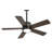 Cissline 42" Modern Black Indoor/Outdoor Waterproof Ceiling Fan with Led Light and Remote Control for Patio/Pergola/Gazebo