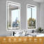 Miroir de salle de bain sans cadre à DEL, miroir intelligent-633543560-633543563