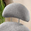 Modern Sherpa Fabric Nursery Rocking Chair-1119906471