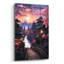  «Coucher de soleil au Japon» par Momart, art mural en verre acrylique, 16 po x 24 po-1727976744