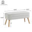 Banc de rangement à couvercle rabattable Jakailyn-1483119014
