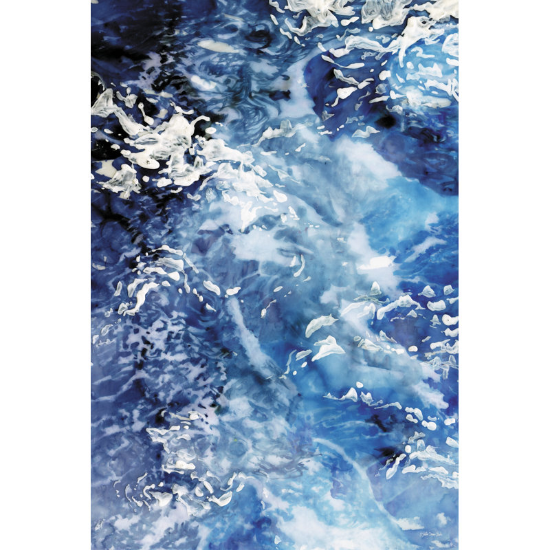 Grandes vagues par Stellar Design Studio, H 48 po x l 32 po x P 1,25 po