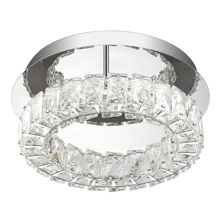 1 - Light 12'' LED Flush Mount