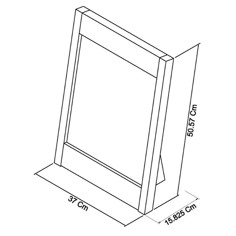 Dipaolo Wood Flat Floor Mirror
