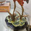 Porcelain Shore Bird with Bronze Ormolu Base