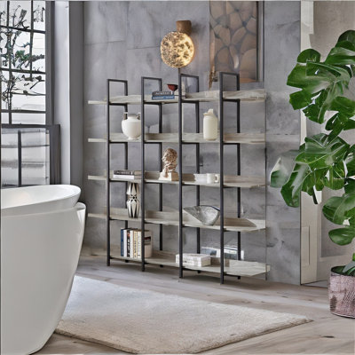 70.87'' H x 70.87'' W Steel Standard Bookcase