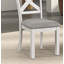 Chaise d'appoint en bois (ensemble de 2)