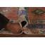 Tapis rétro en laine 5 x 11