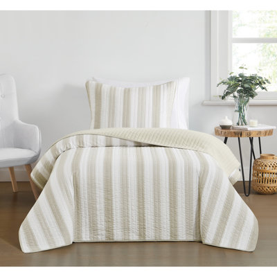 Aiden Stripe Quilt Set