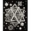 Étoiles par M.C.Escher, toile tendue avec châssis-230159062