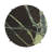 Round Green Marble Accent_End Table