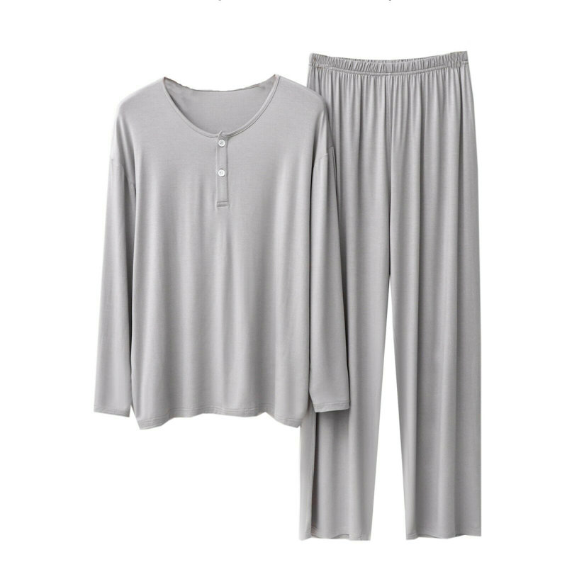 Ensemble de pyjama Sergéi, Gris clair