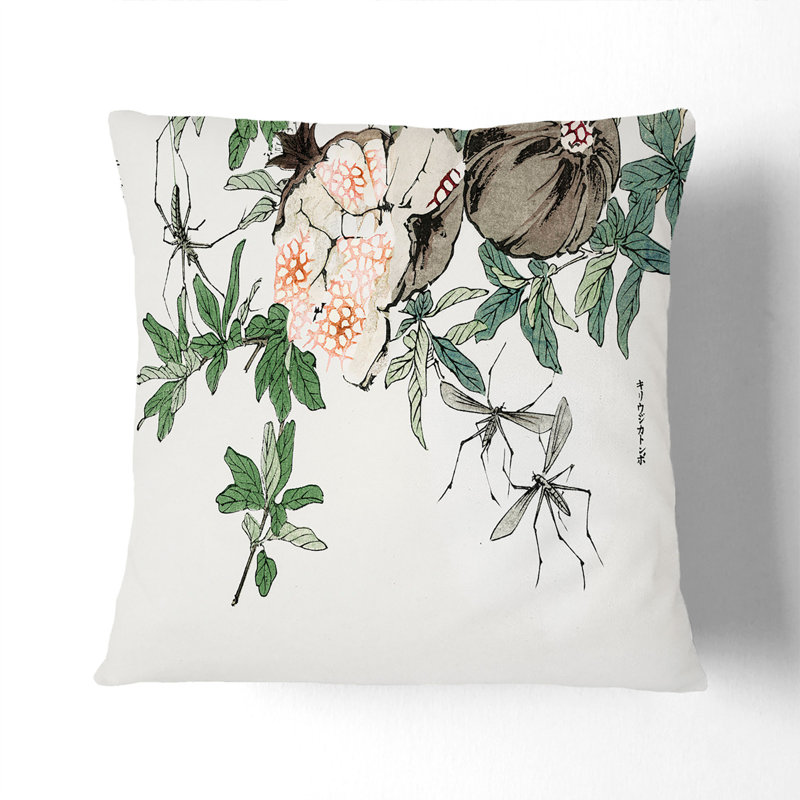 Square Throw Cushion, 40cm H x 40cm W x 15cm D, Stone