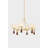 Niya 35.5" 6-Light Cloud Glass Chandelier by Mandy Cheng x Mitzi