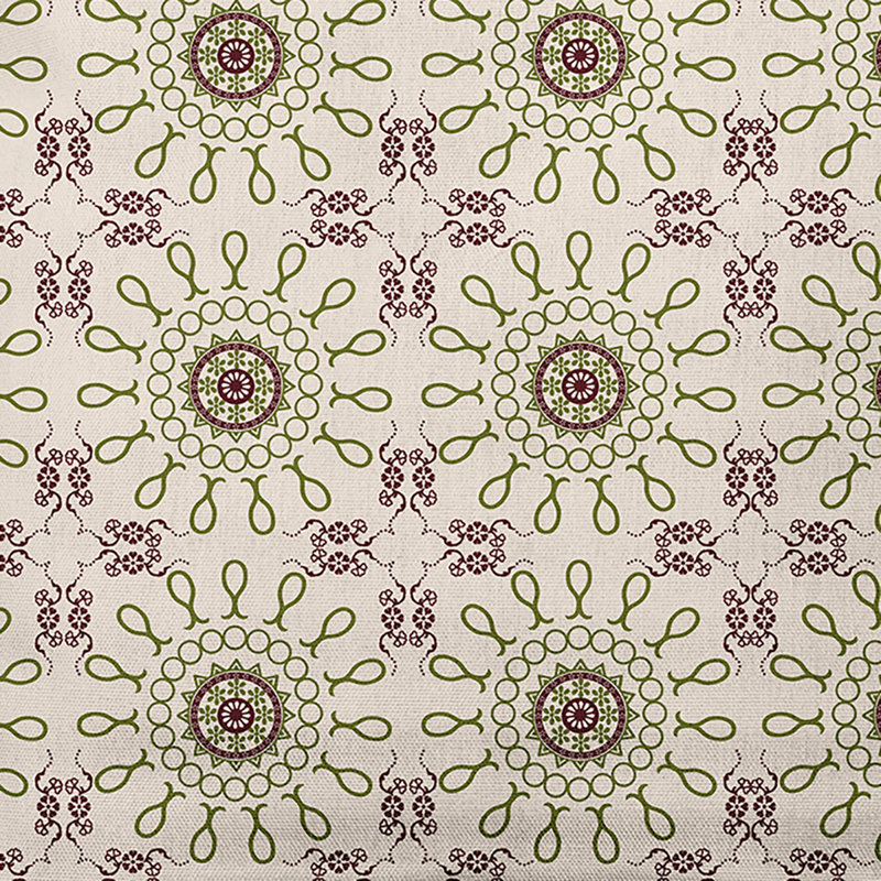 Coussin décoratif intérieur / extérieur en polyester Polyfill, 20 po x 20 po, Olive