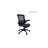 Flip Mesh Back Office Task Chair with Flip Up Arms, Black Vinyl Seat