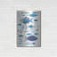 Beachcrest Home ™ «Go With the Flow II» par Courtney Prahl, art mural en métal-2003077818