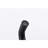Bathroom Sink Faucet Wall Mounted With Dual Handles And Pop - Up Drain  No Overflow , Matte Black Finish, Smooth Aerated Water, Design Rust Color,