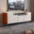 Beige/Orange