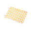Couverture chaude en damier pour animal de compagnie, 19,69 po x 15,75 po, jaune-131214733