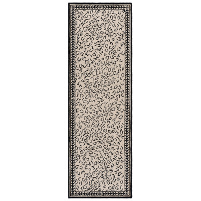 Chelsea Hand Hooked Wool Animal Print Rug