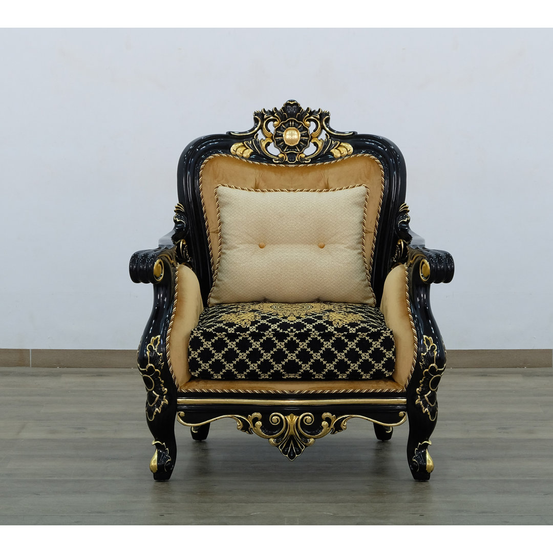 Saltford Upholstered Armchair Rosdorf Park