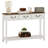 47.2" W Console Table with 3 Drawers and Storage Shelf-1915820102