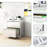 Metal 2 Drawer Lateral Filing Cabinet For Home Office, Large Storage, Quiet Glide, Foldable Key Lock White File With Lock, Cold - Rolled Material, Operation, Interlock-1756699555