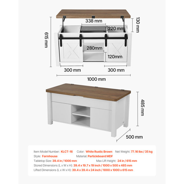 Dimensions du produit