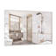Miroir mural moderne pour salle de bain