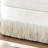 Oval Upholstered Fringe Storage Bench-645844917