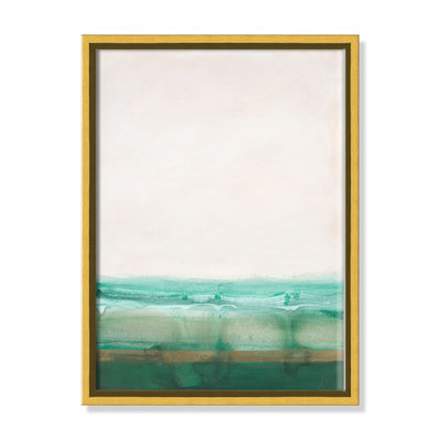 Emerald Shores - Floater Frame, reproduction d'art sur toile