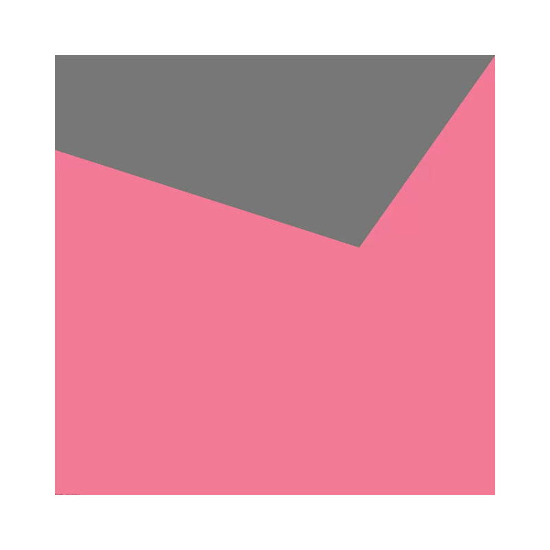 Mirra Grey Pink by Art Mirano - Wrapped Canvas Minimalistic, 45.72 cm H x 45.72 cm W