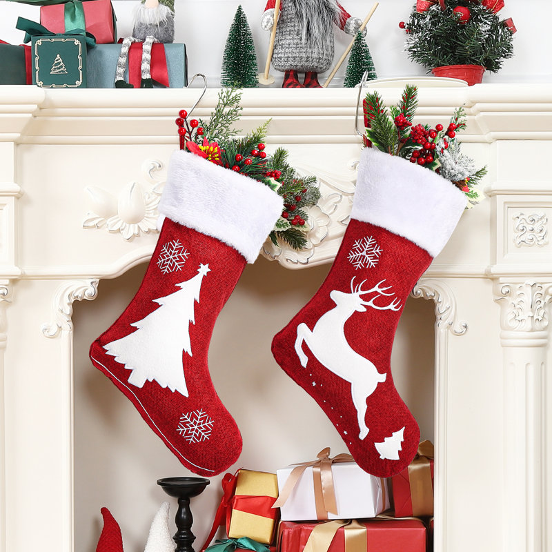 Ensemble de bas de Noël 2 pièces