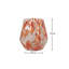 17cm Glass Vase - Paprika Confetti-1146221552