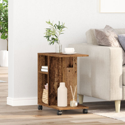 Engineered Wood Compact Lightweight Side Table