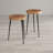 Brieta Solid Wood Top Nesting Tables