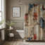 Old Petals - Rideau de douche Premium-619988051