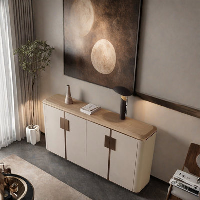 Italian Style Light Luxury And Simple Sideboard